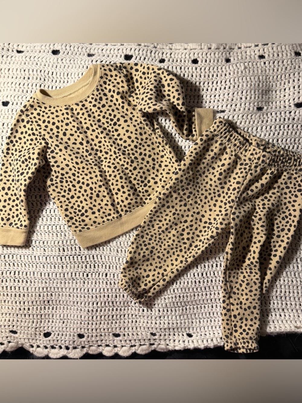 Kids Two-Piece Leopard Set - Picture 1 of 4